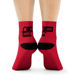 Socks - Bolt Crew Socks - Red