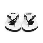 Flip-Flops - Bolt Floppers - White